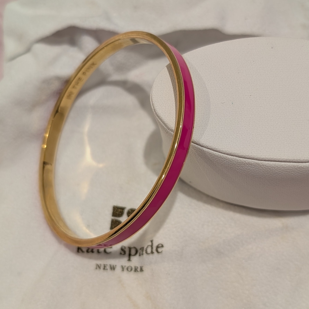 The Kate Spade In The Pink Bangle Bracelet